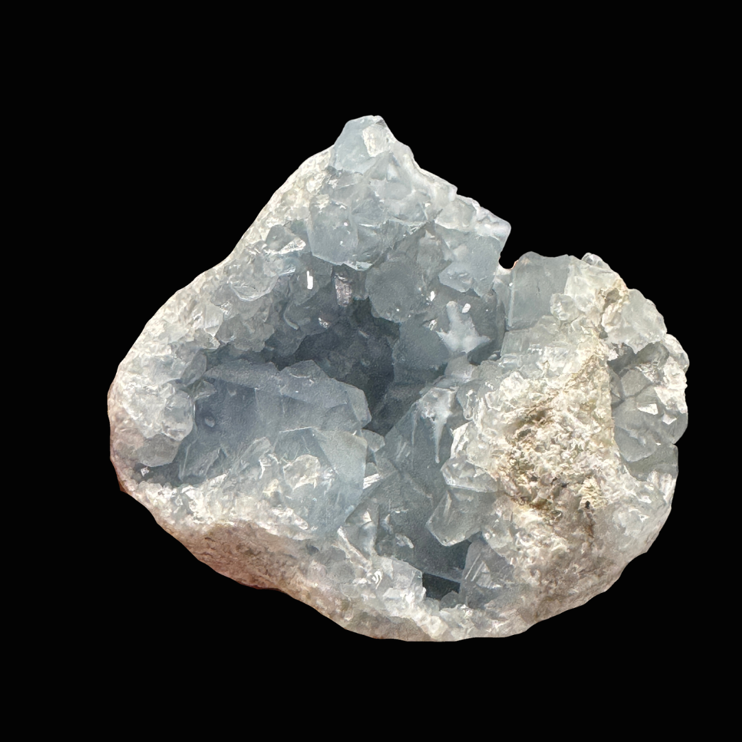 Celestite Crystal Cluster Geode