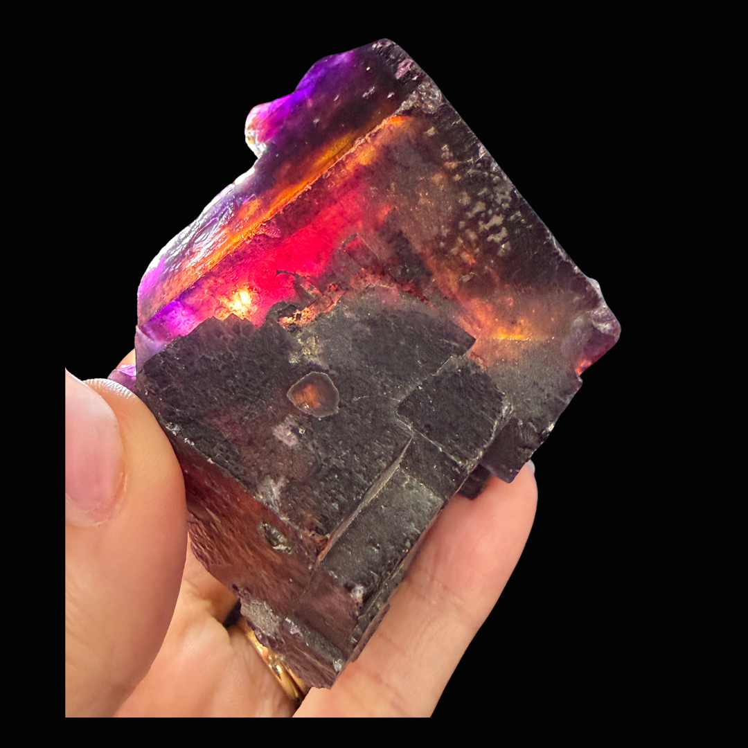 Fluorite Crystal Victory Mine Illinois 1970s
