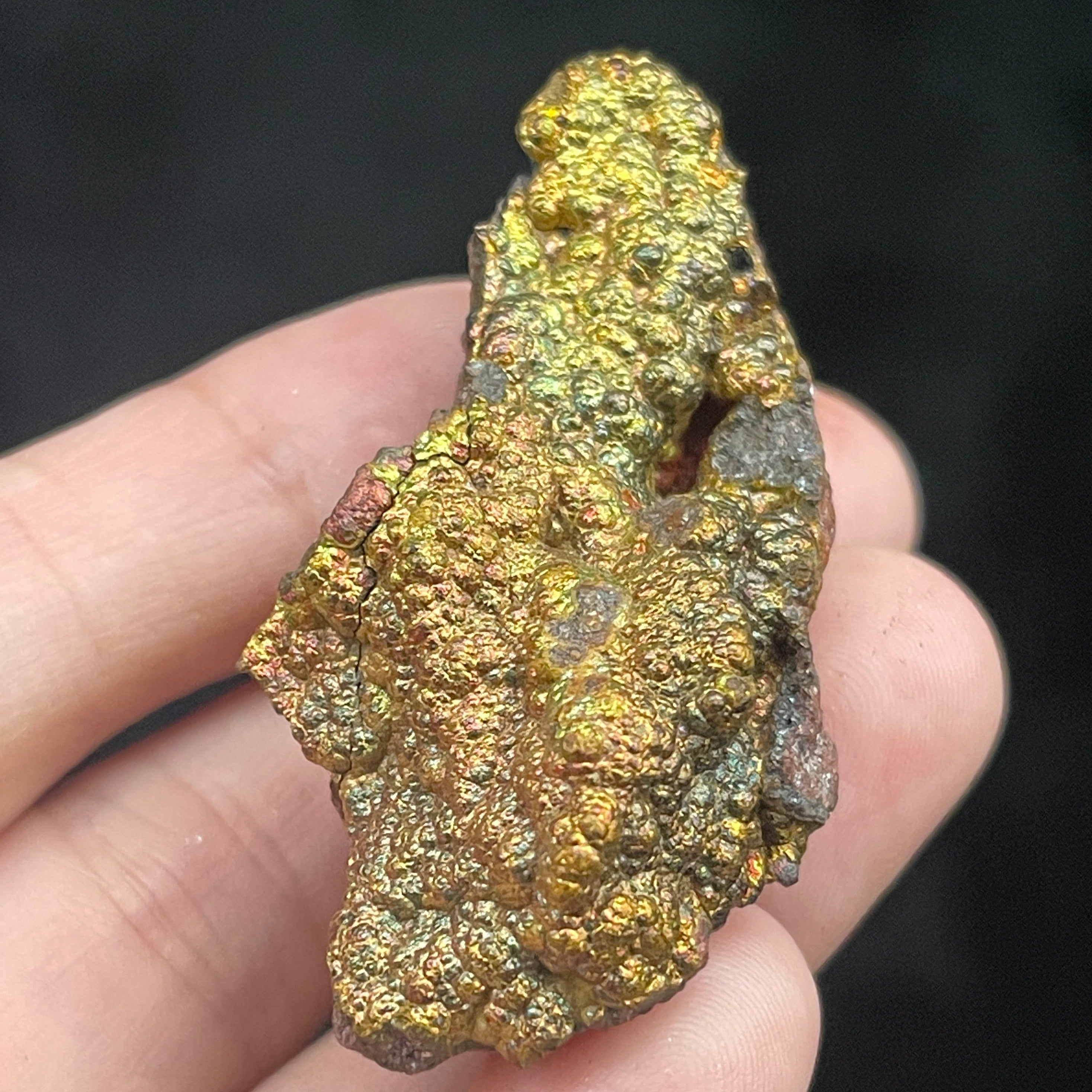 Golden Iridescent Hematite Goethite