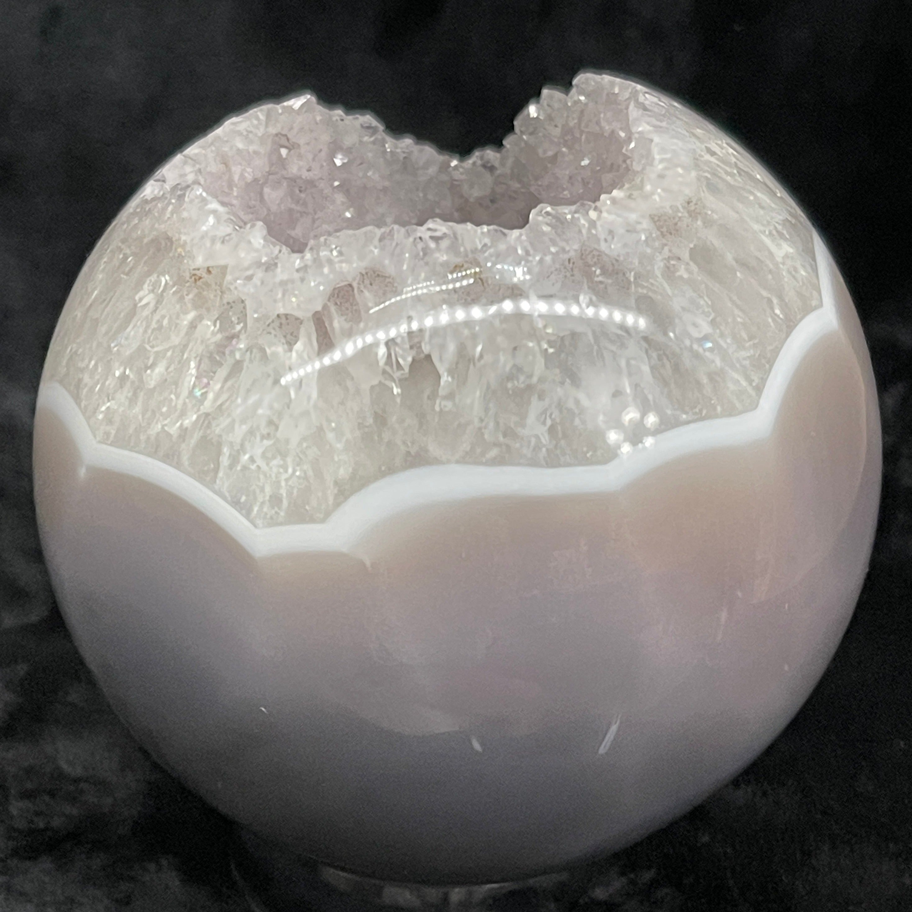 Gorgeous banding on Crystal Sphere