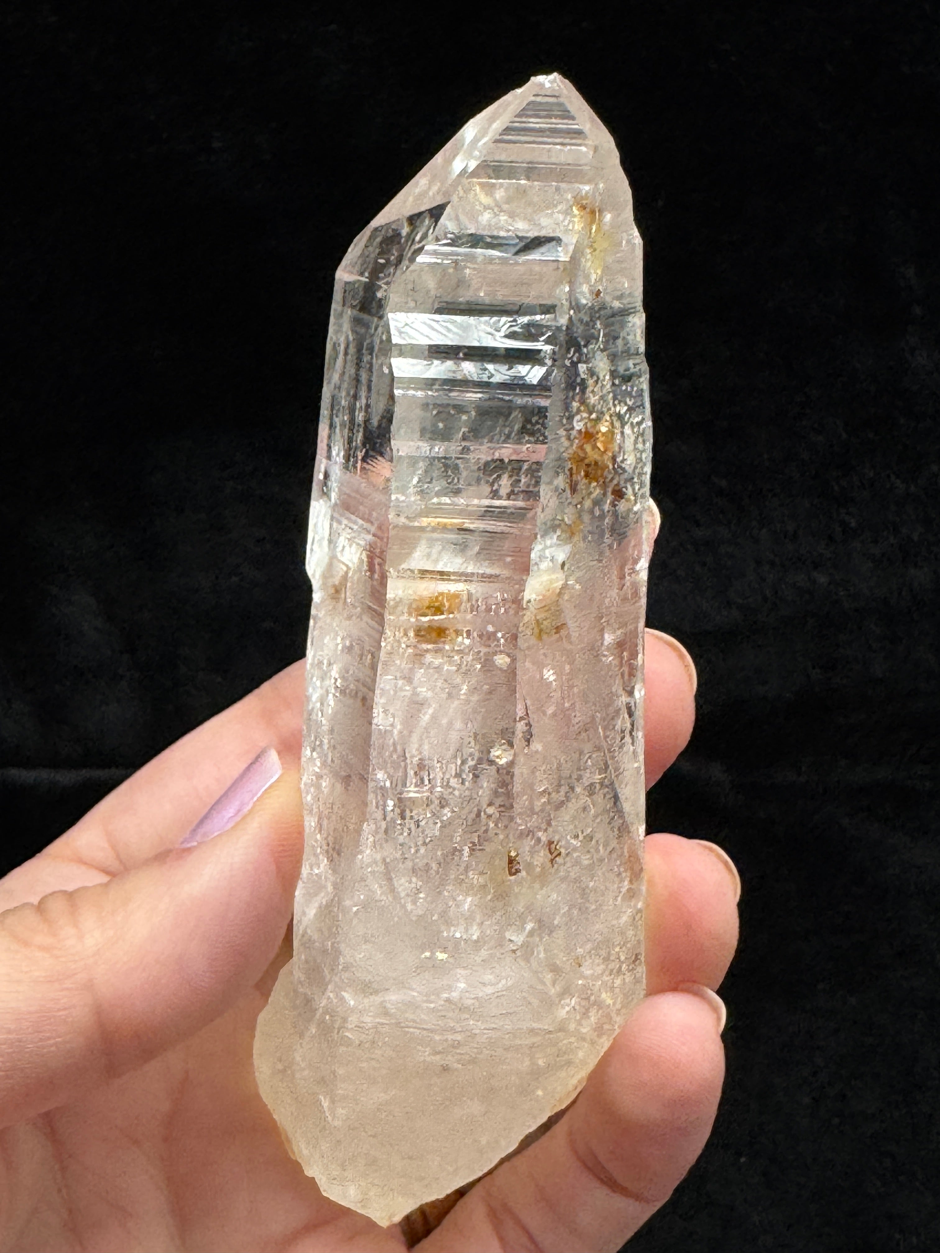 Colombian Quartz Pena Blanca 160gram | Water Clarity Lemurian Crystal Key