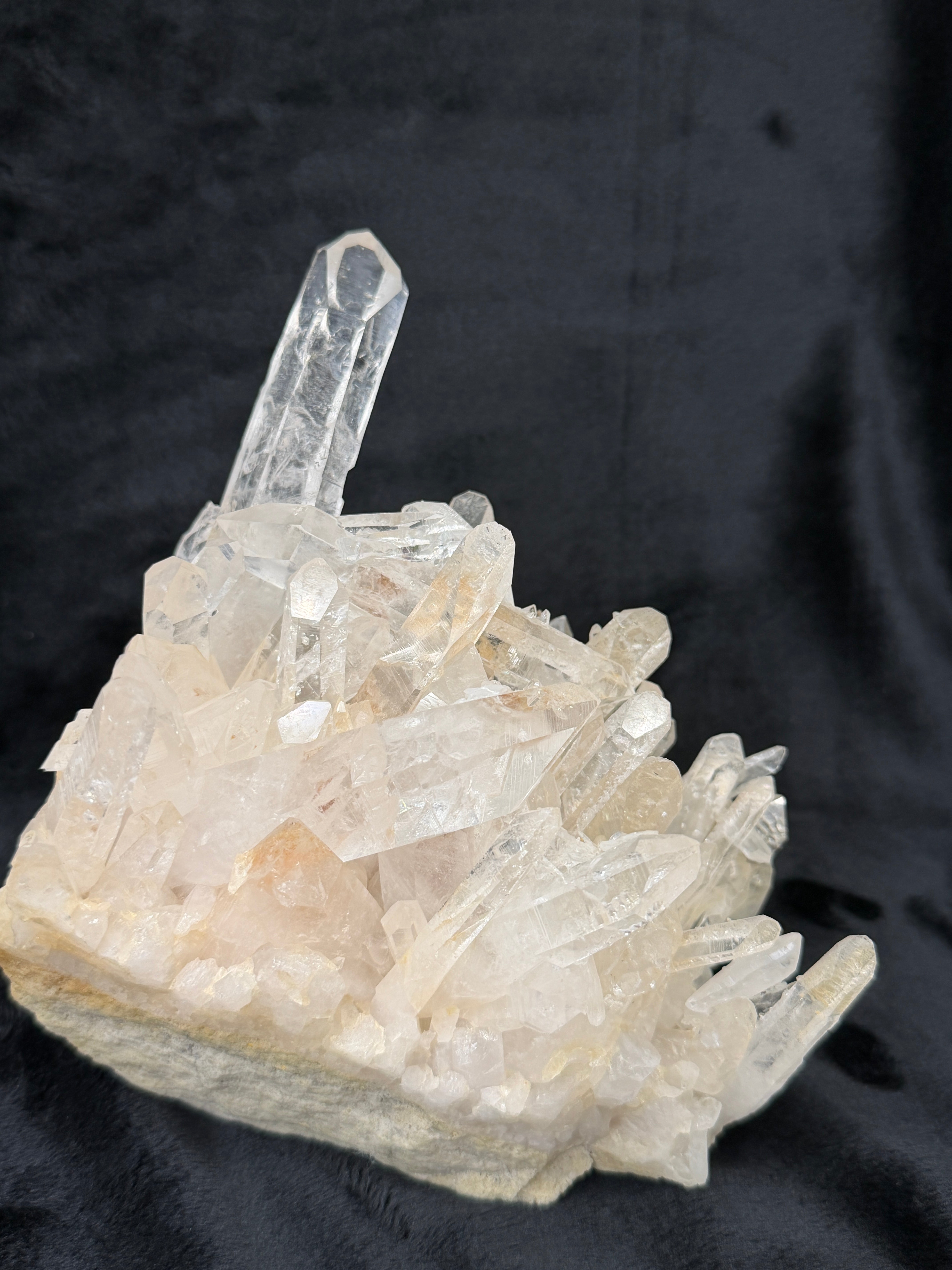 Arkansas Crystal Quartz 3.4lbs! | Water Clear | Healing Crystal | Statement Piece