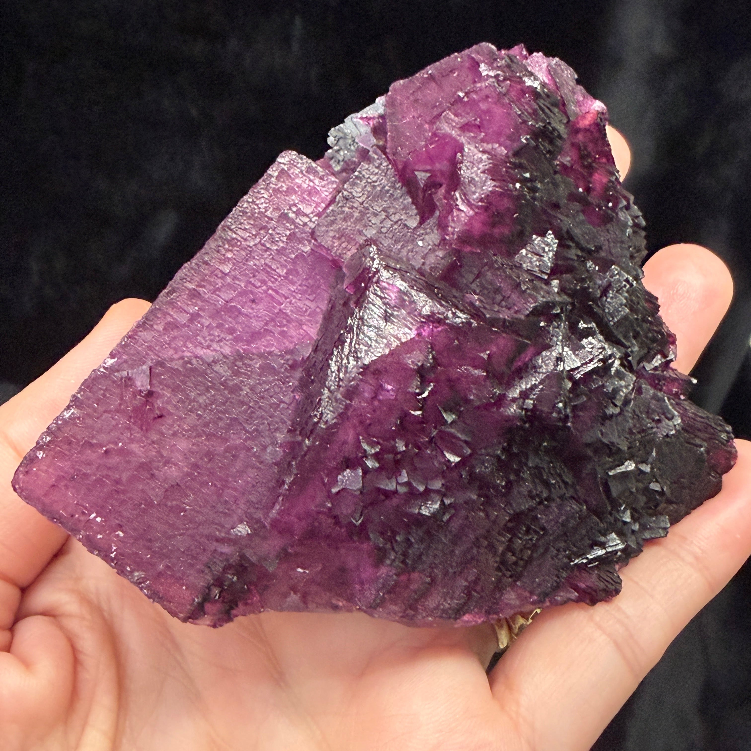Old Stock Fluorite, Leland Hills Mine, IL.