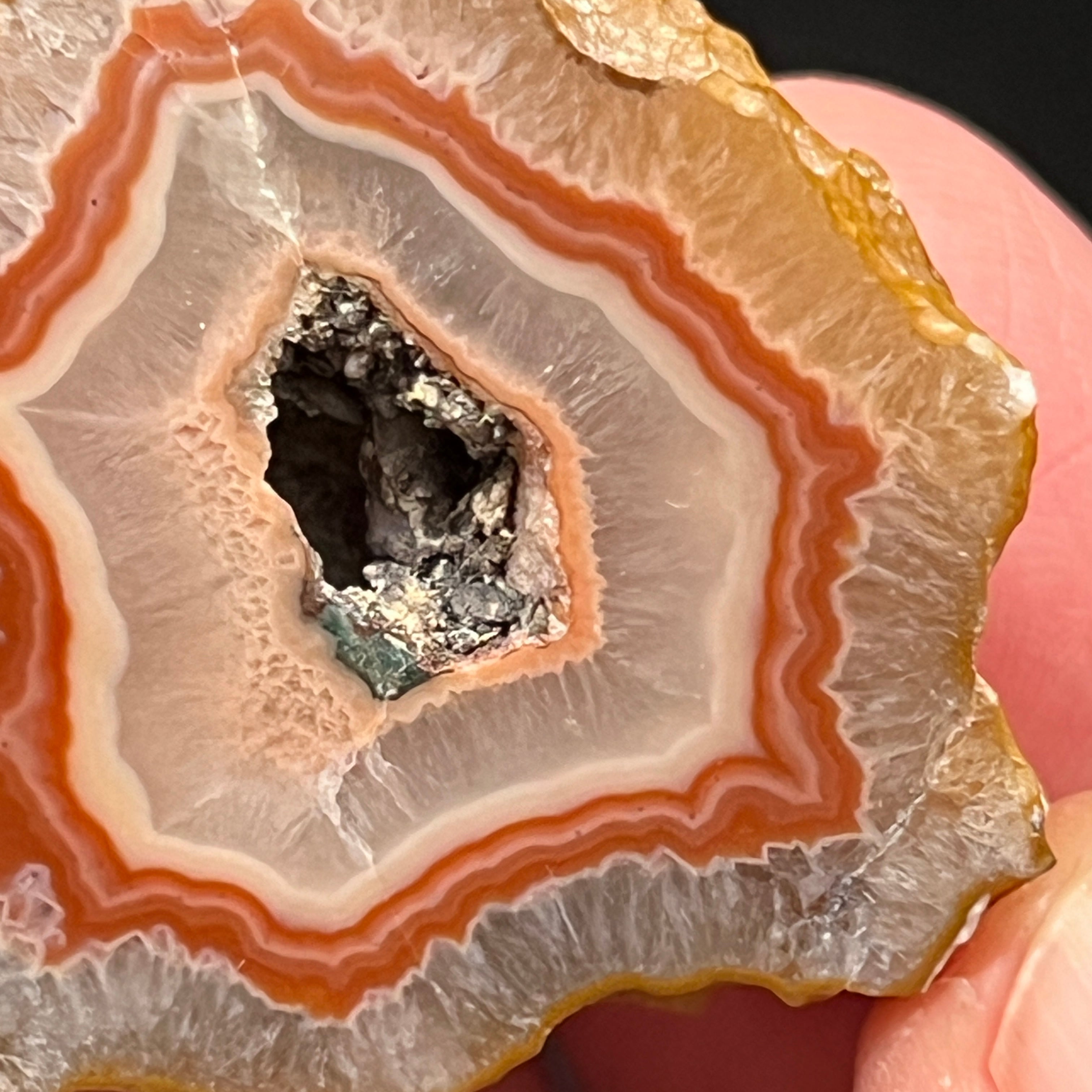 Agate Polished Face Morocco Bright Red | 44g