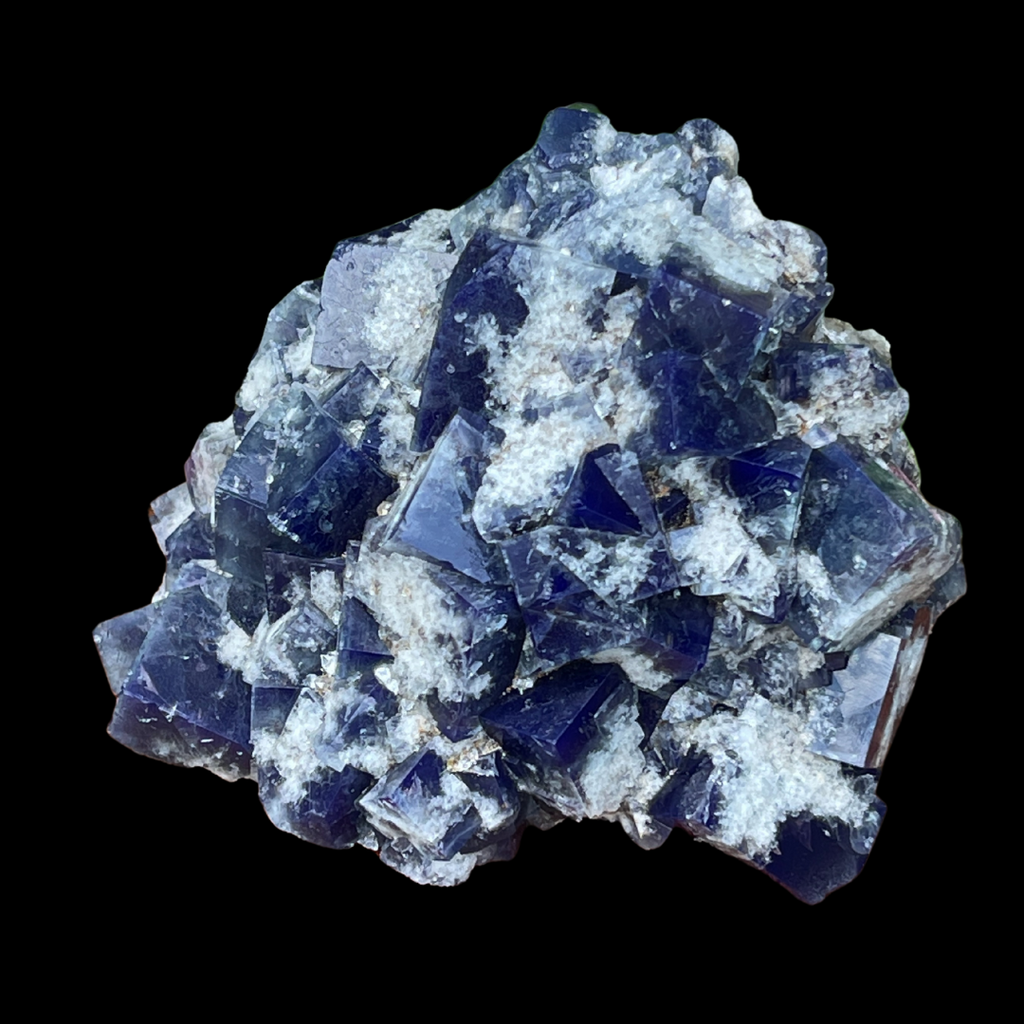 Rare Milky Way Fluorite from the Pocket that was discovered in the Diana Maria mine in 2020. New Find! This Crystal is a cameli