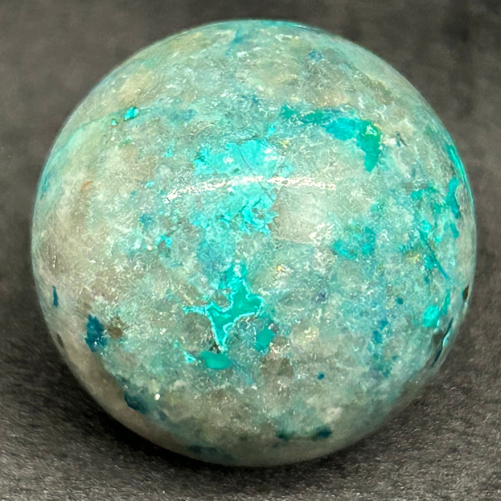 These spheres are a limited production. This listing is for the one Namibian Sphere shown.