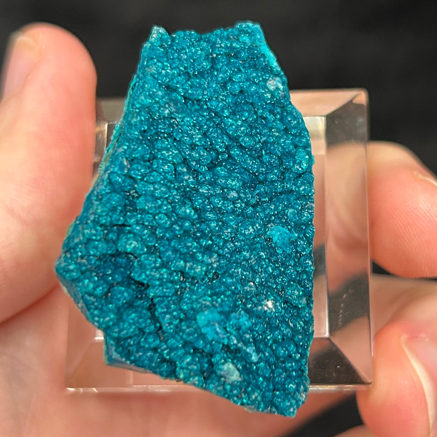 Chrysocolla Vivid Blue Cunyari Peru Mineral 9grams
