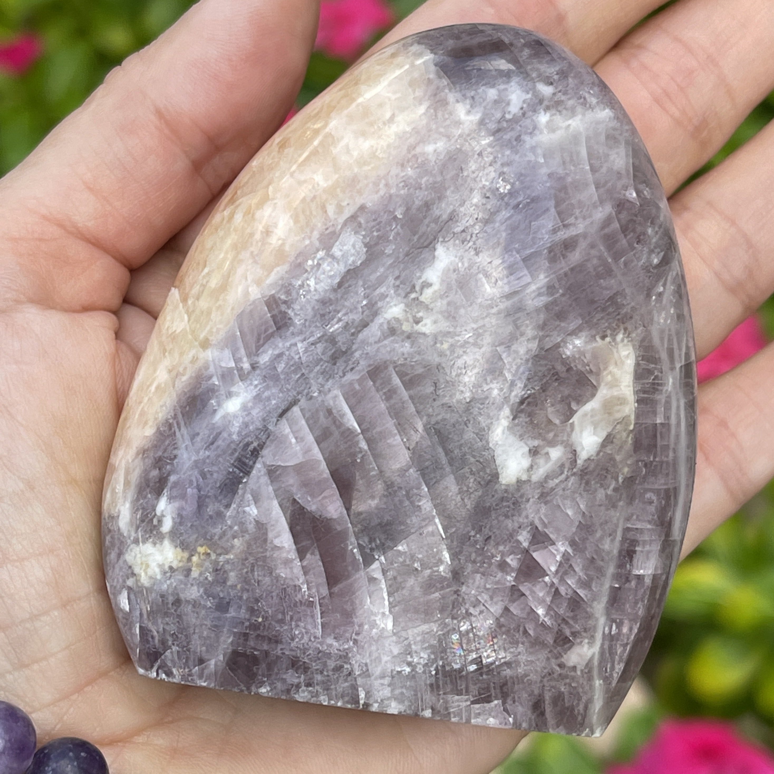 Purple Anhydrite Crystal Rare Purple / Violet Color 254g. | Ascension Stone