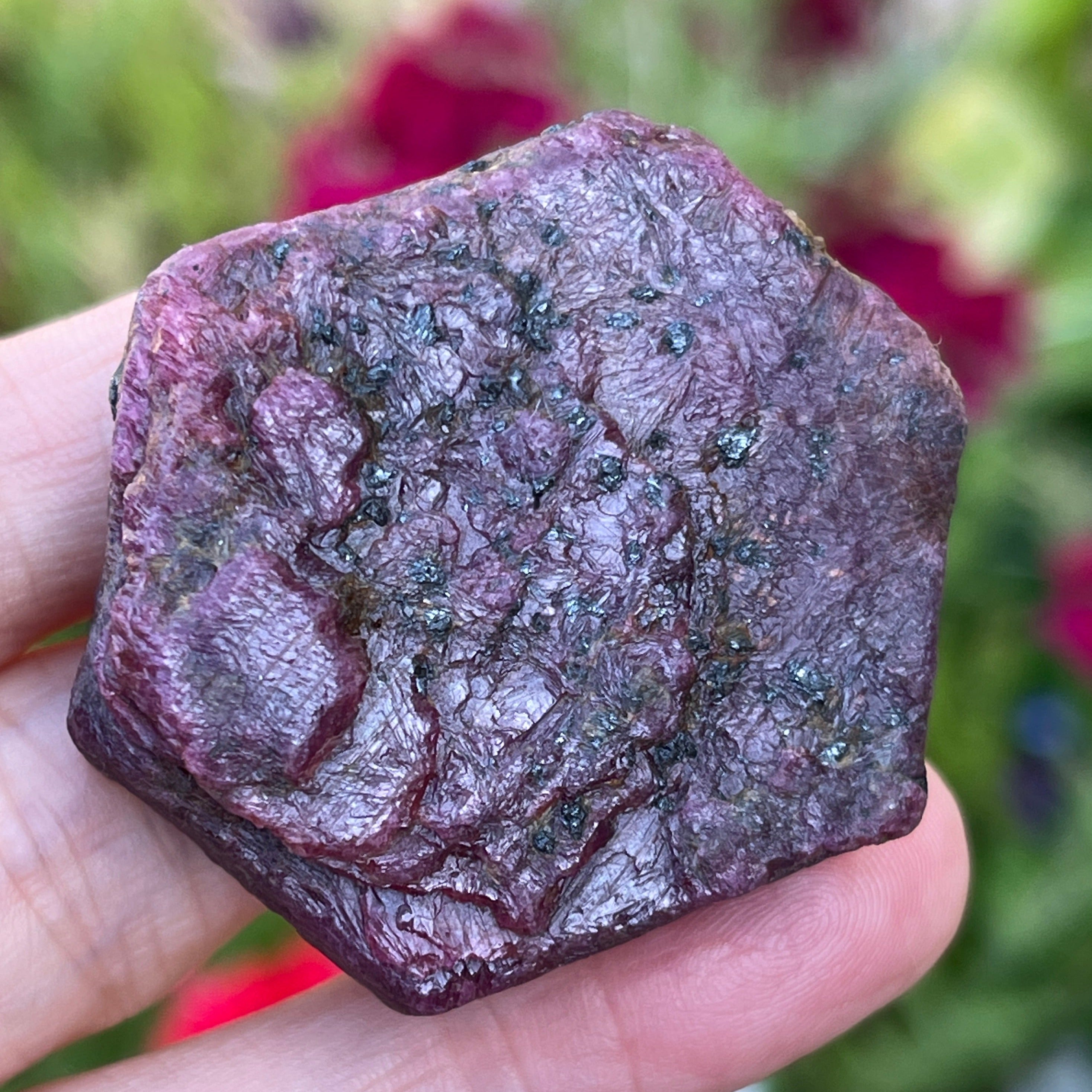 Natural Ruby Corundum Specimen 57grams | Record Keeper