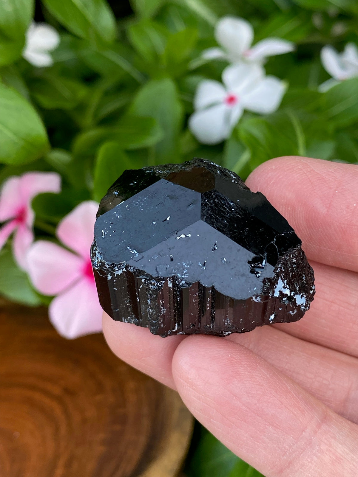 Natural black online tourmaline