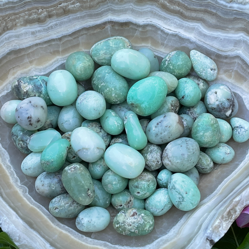 Chrysoprase Tumbled Stone