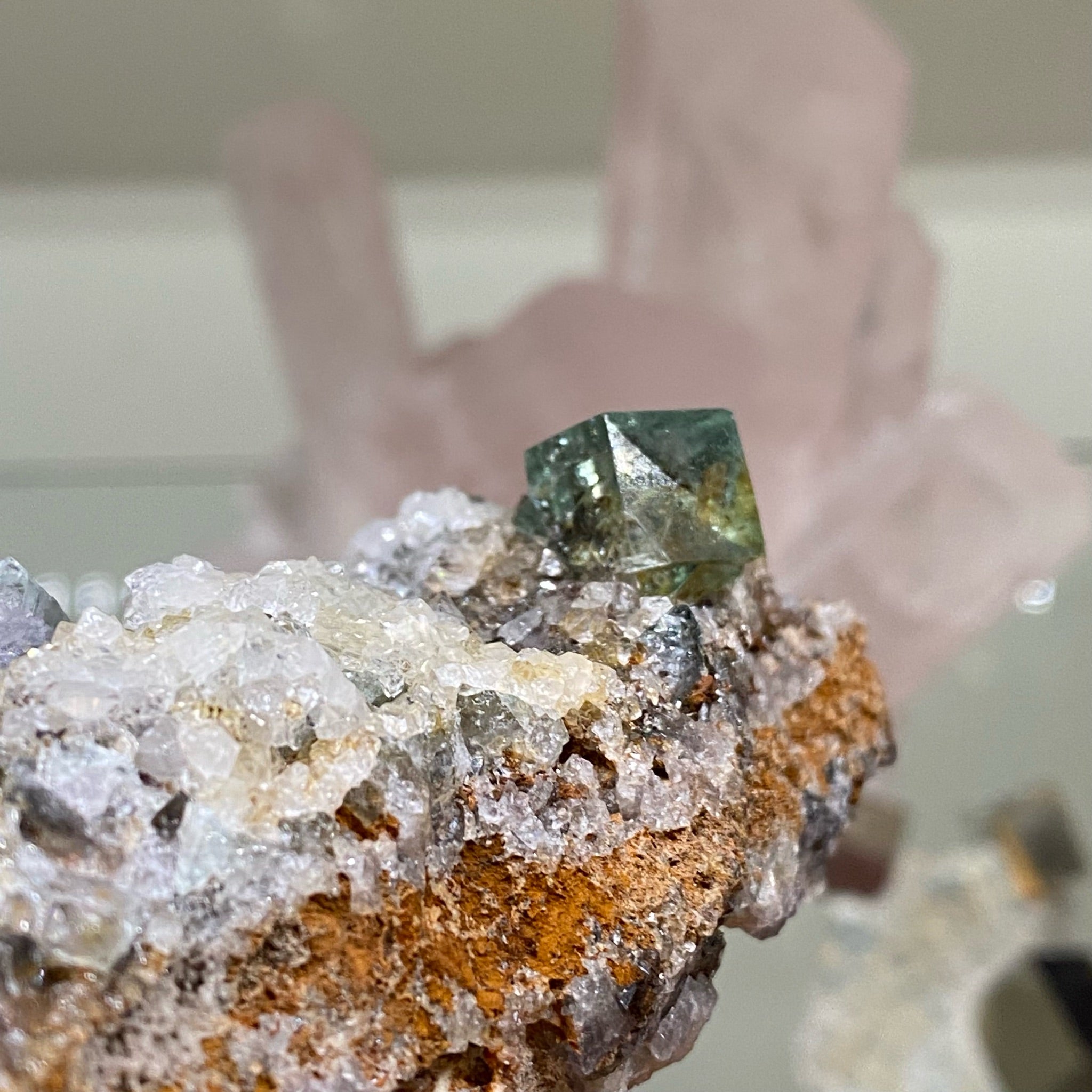 Gemmy Diana Maria Fluorite Cluster | Natural Fluorescence | 435g
