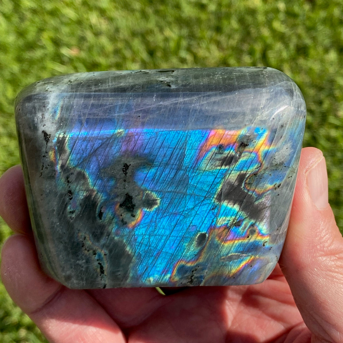 Crystal Kismet - Labradorite blue flash crystal healing
