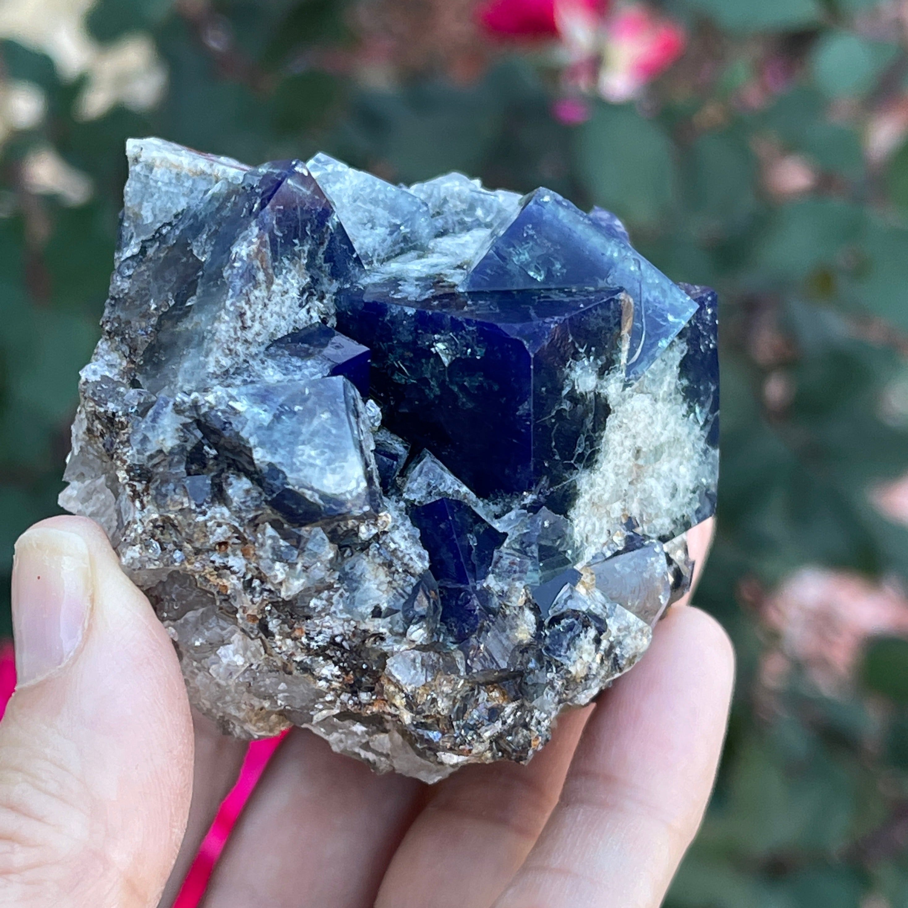 Milky Way Fluorite ball, Diana Maria Mine, England