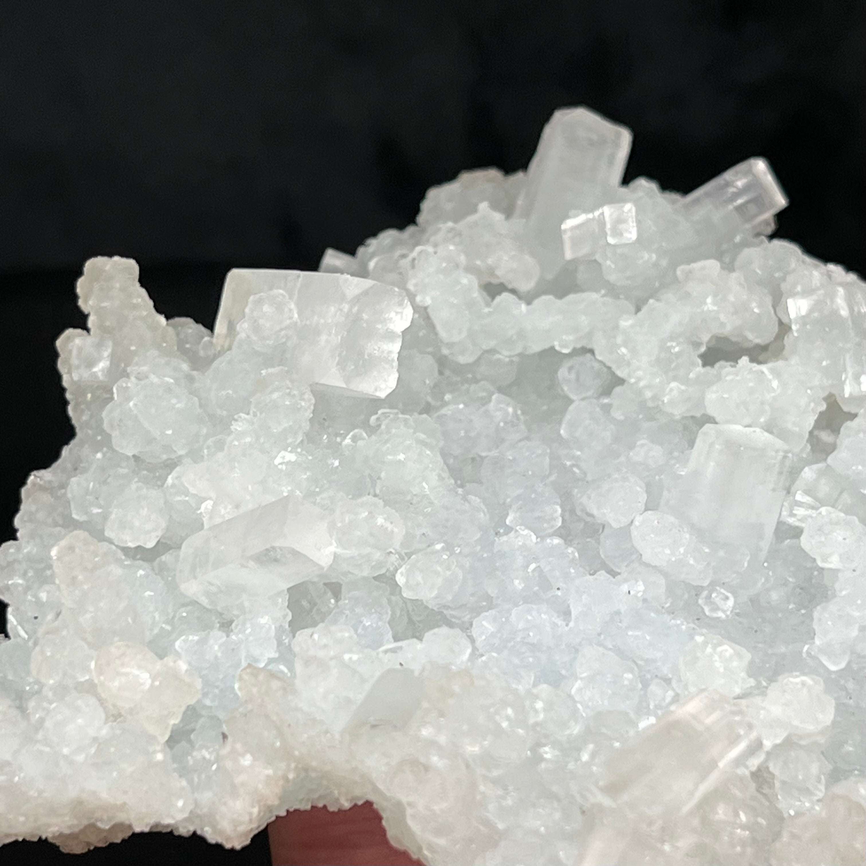 Prehnite Pseudomorph After Laumontite Apophyllite Large 238g