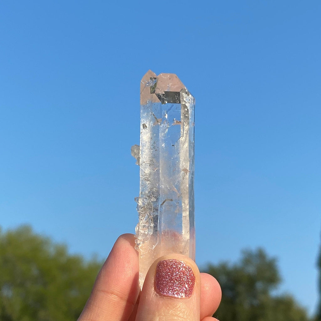 Arkansas Quartz Crystal with Twin Point.