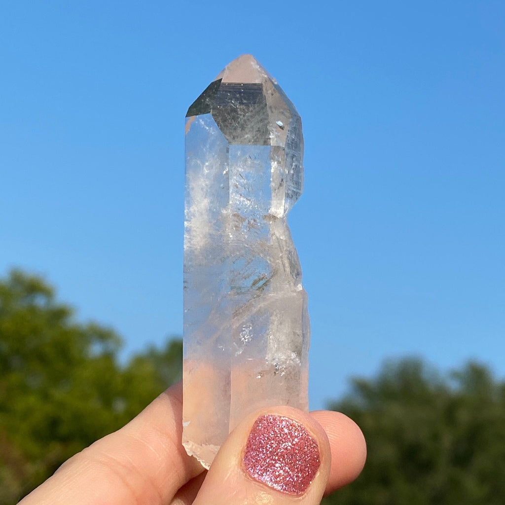 Natural Quartz Crystal- Water Clear Arkansas Quartz - Ron Coleman Mine
