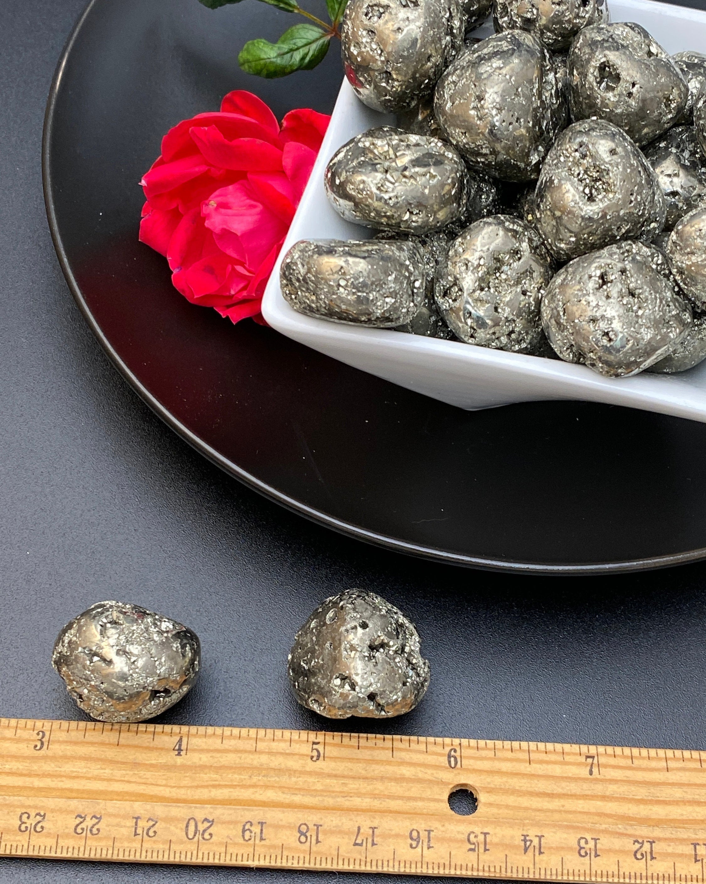 Pyrite "A Grade" Tumbled Stone