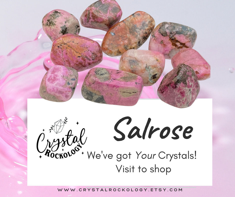 1 Salrose Tumbled Stone | Polished Salrose Pink Cobaltoan Calcite