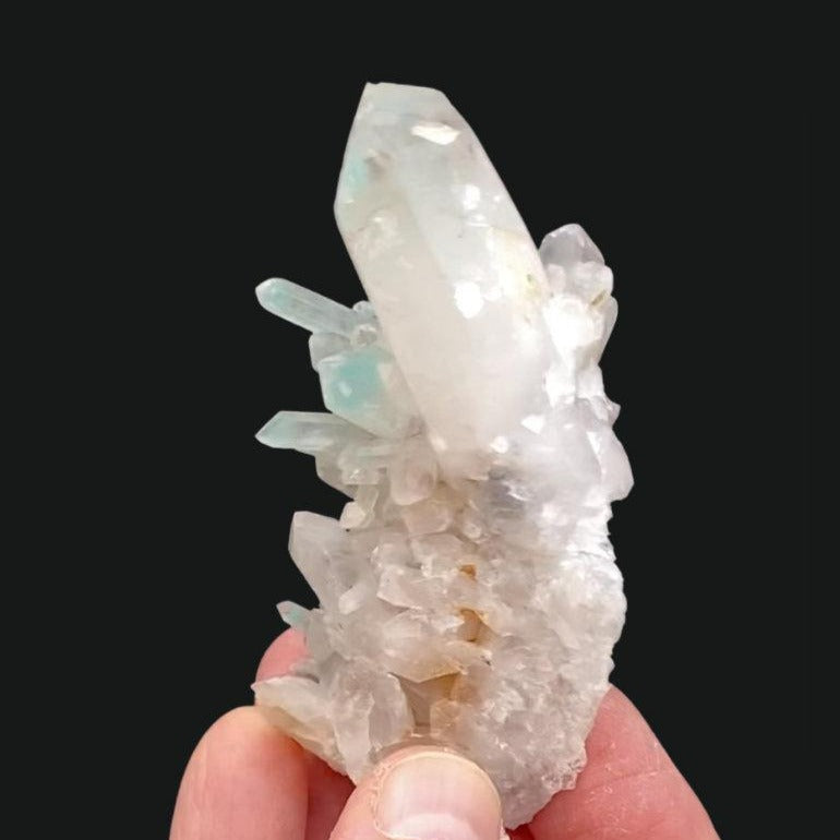 Ajoite Crystal, Rare Cluster