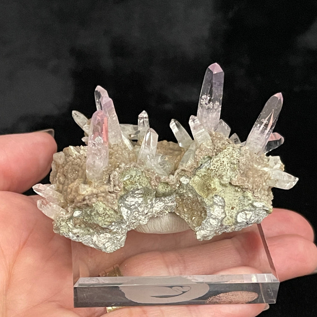 Light purple Vera Cruz Crystal Cluster