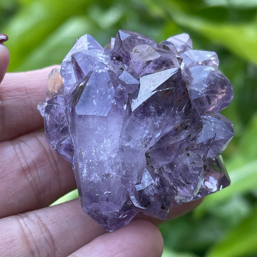 Amethyst Cacoxinite Cluster Double Terminaed