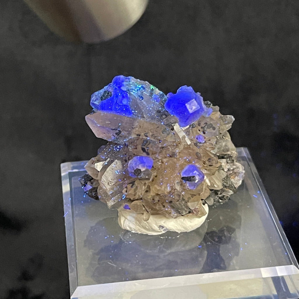 UV reactive Fluorite from New Find Namibia 2023