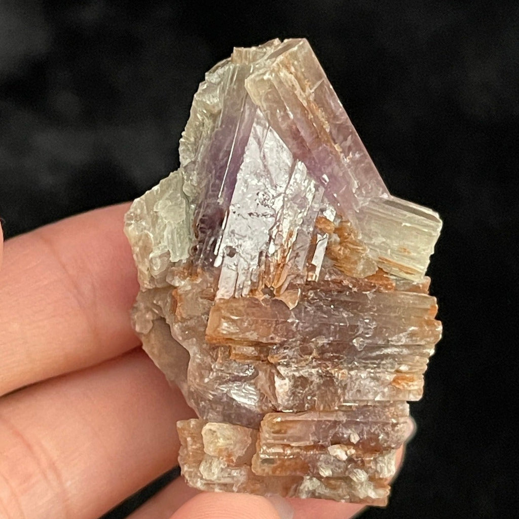 Purple Aragonite Crystal Specimen 49grams