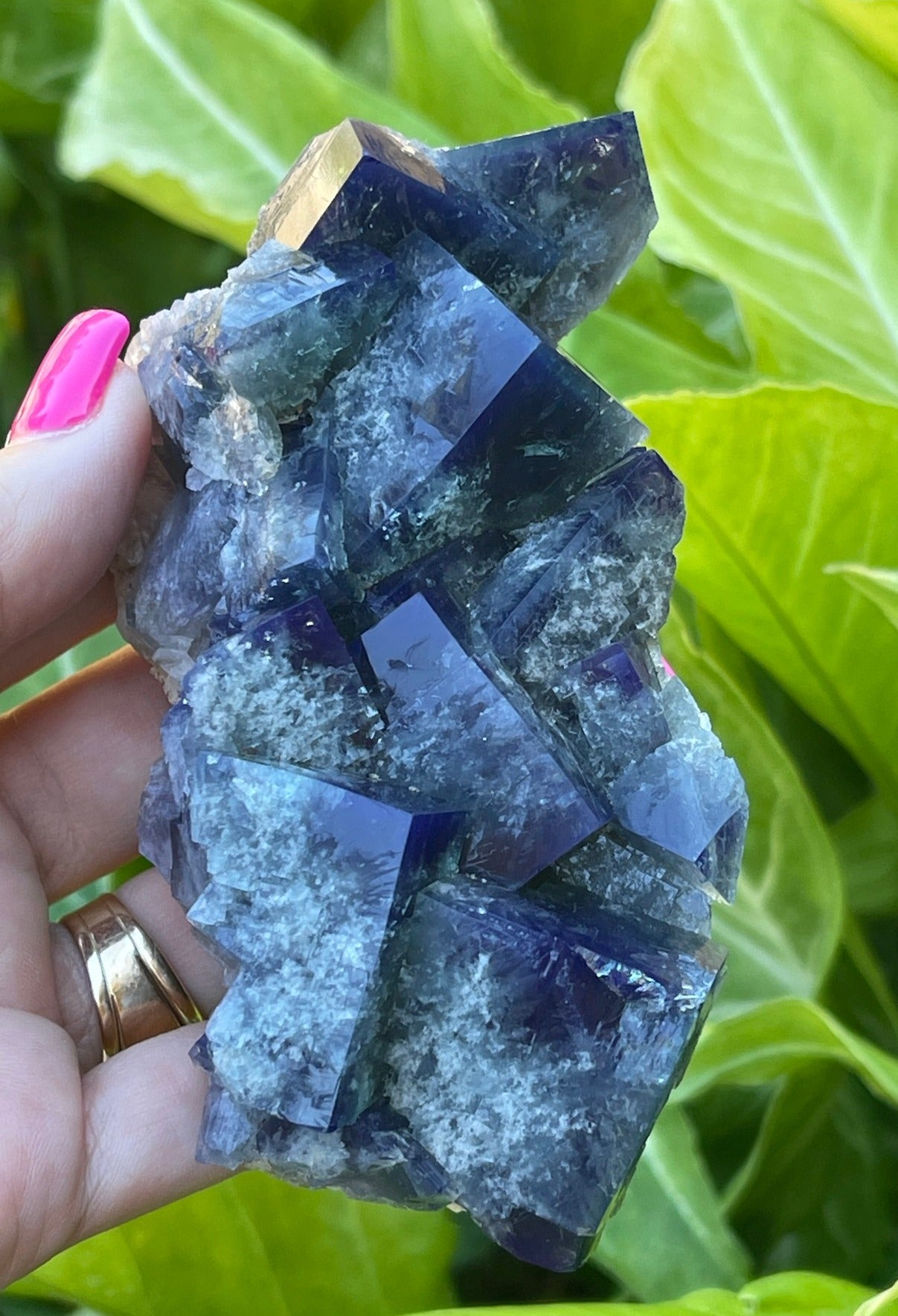 Fluorite Large Cubes! SuperNova Pocket English 340grams