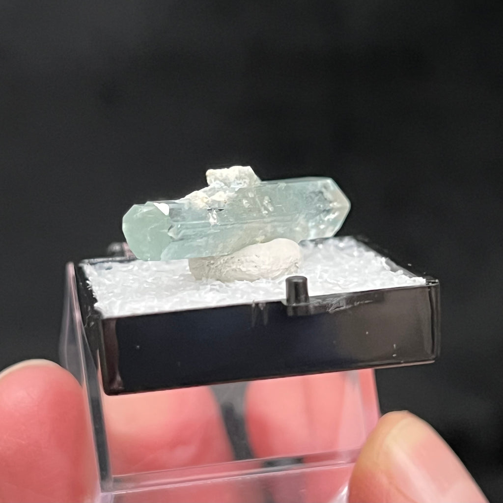 This double terminated Aquamarine is from the Erongo Mountains, Karibib Constituency, Erongo Region, Namibia, Southern Africa.