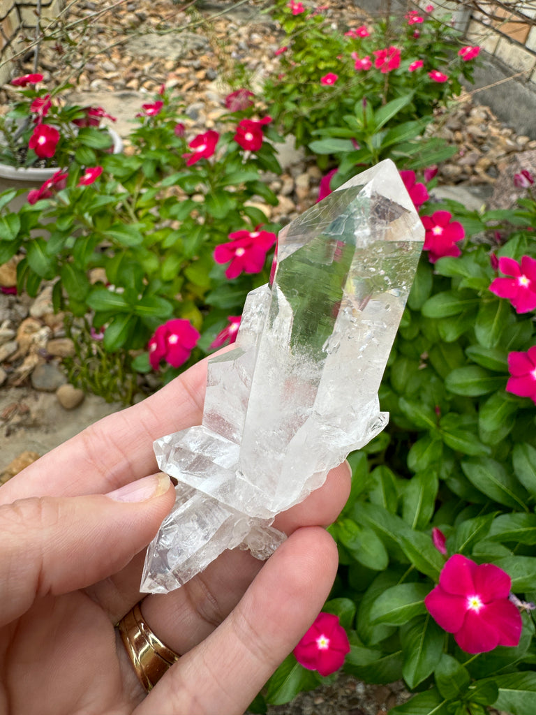 Quartz Crystal Water Clear 72grams; Arkansas Quartz; Ron Coleman Mine