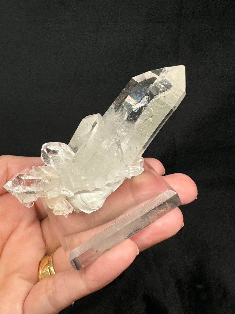 Quartz Crystal Water Clear 72grams; Arkansas Quartz; Ron Coleman Mine