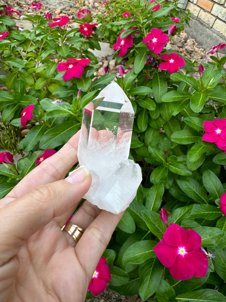 Gorgeous! Quartz Crystal Water Clear 96grams; Arkansas Quartz; Mineral Collector; Gift!