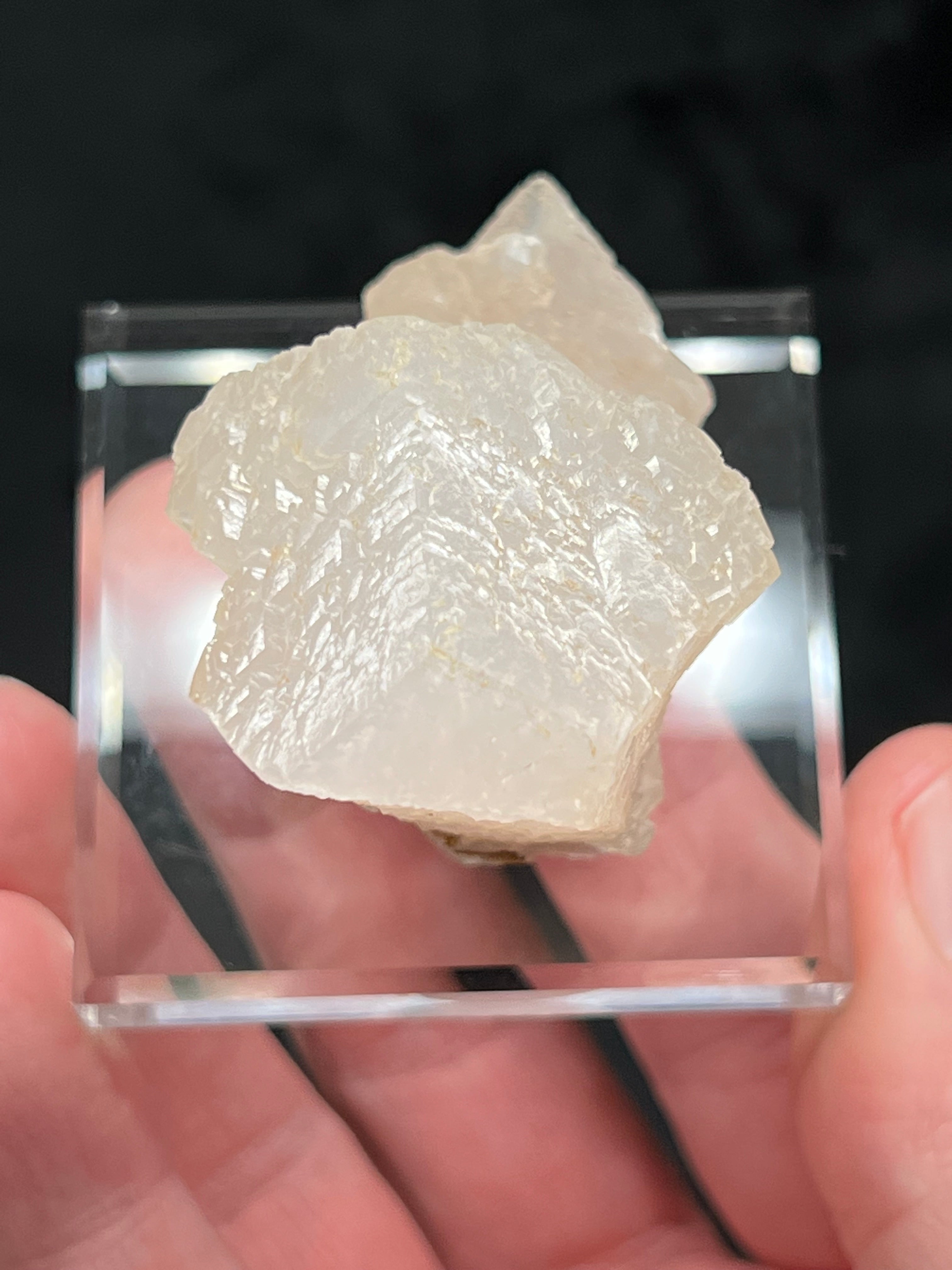 The source for this fine, unusual Calcite is the Vtoroy Sovetskiy Mine, Dalnegorsk, Russia.