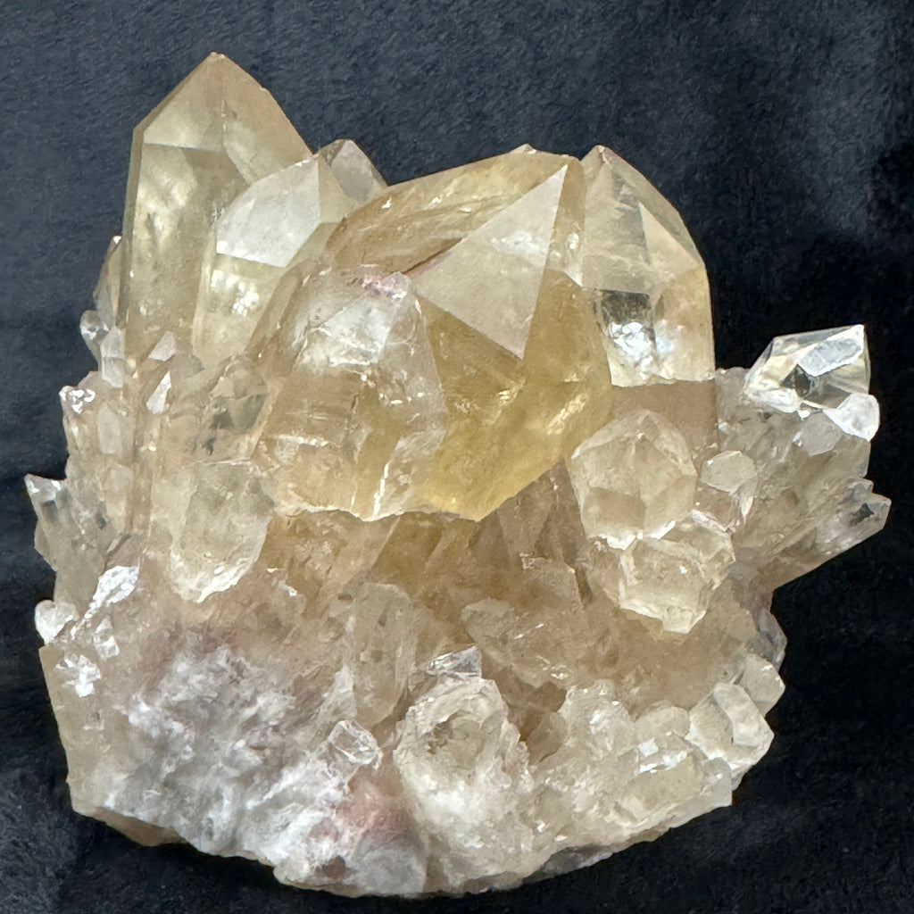 Congo Citrine cluster of Crystals.