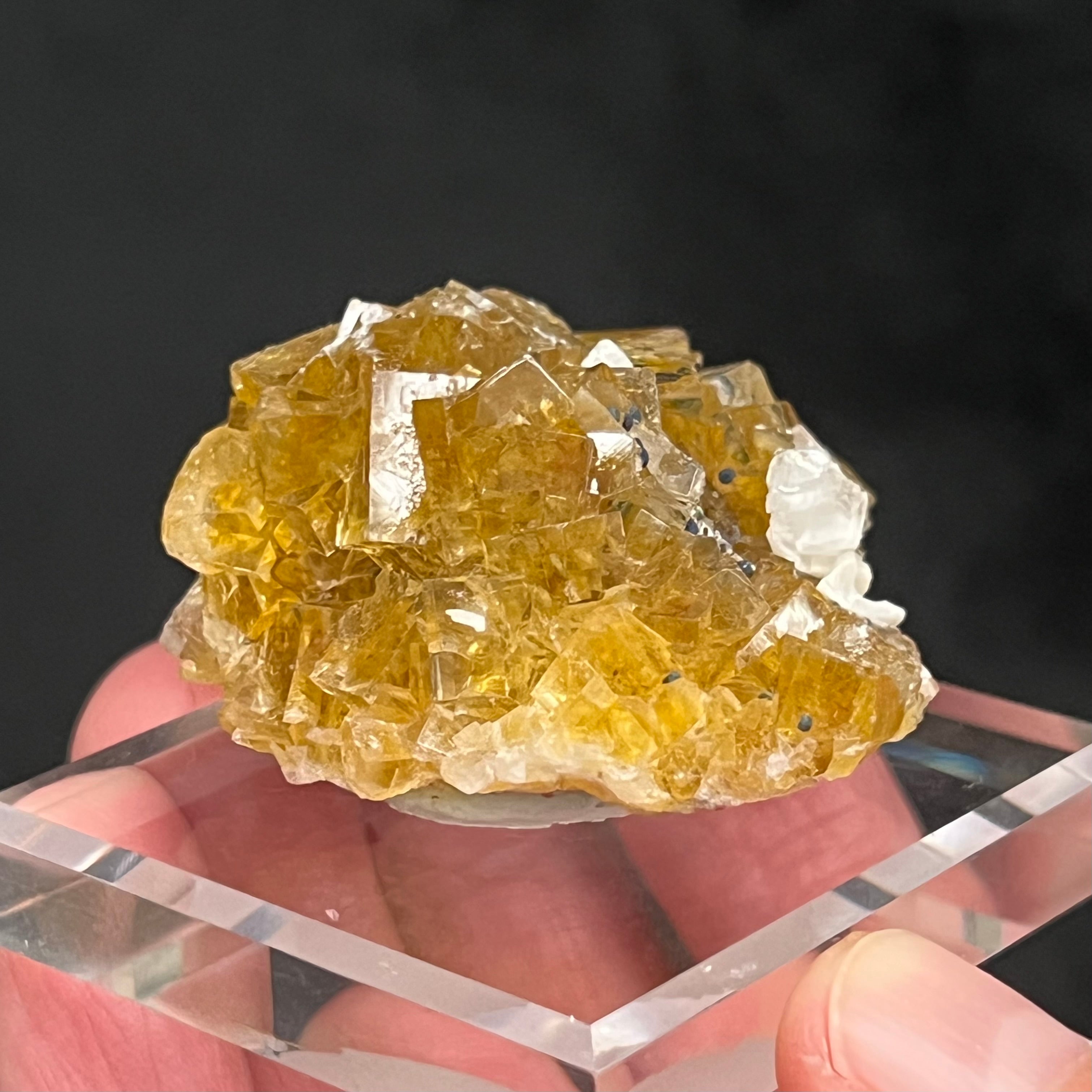 Fluorite Moscona Mine Spain 70gram Calcite, Dolomite, Chalcopyrite