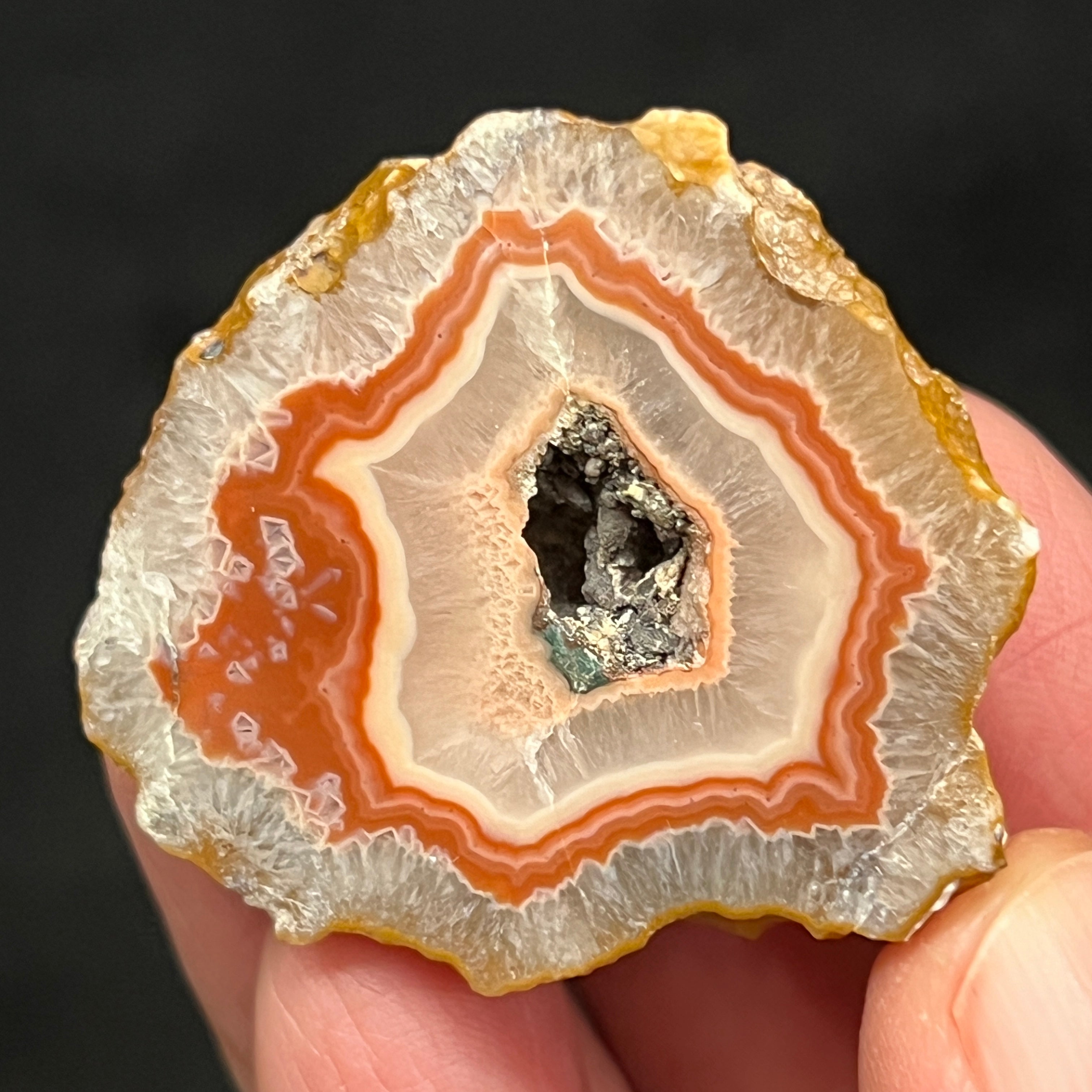 Agate Polished Face Morocco Bright Red | 44g