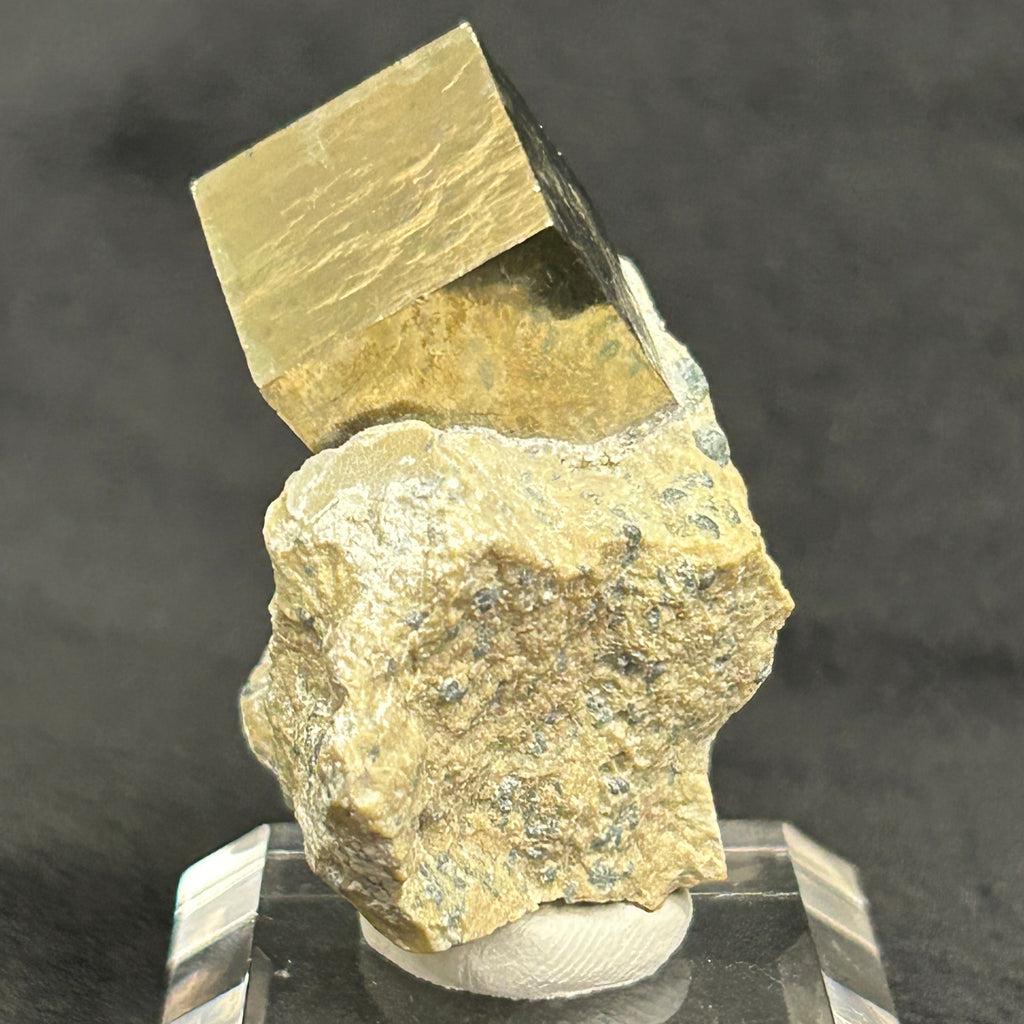 Excellent Pyrite Cube Navajun Spain 48g