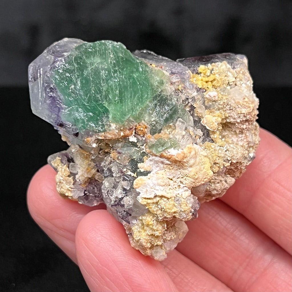 Fluorite Spinel Law Twin From Namibia