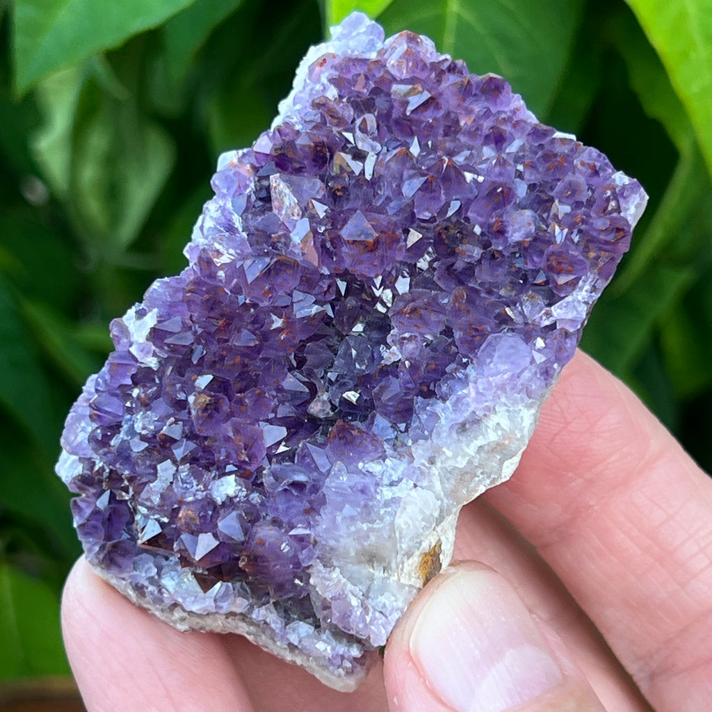 Amethyst with Hematite inclusion Thunder Bay Moonlight Mine