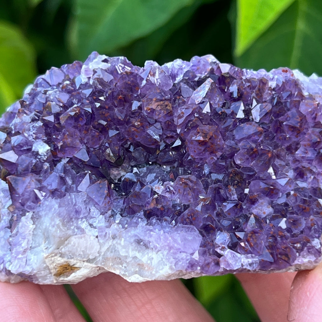 Amethyst with Hematite inclusion Thunder Bay Moonlight Mine