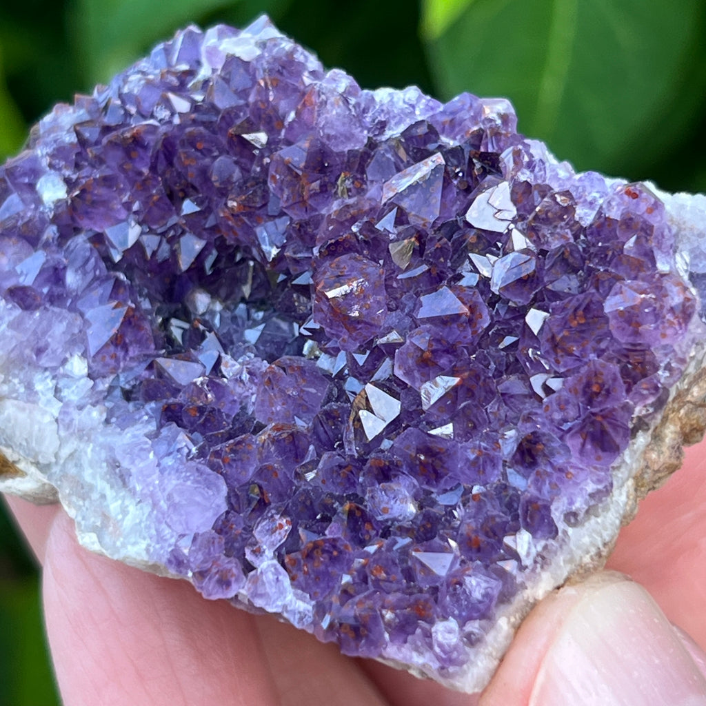 Amethyst with Hematite inclusion Thunder Bay Moonlight Mine