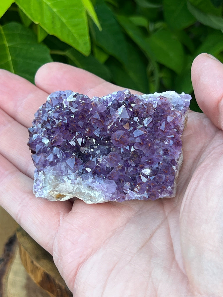 Amethyst with Hematite inclusion Thunder Bay Moonlight Mine