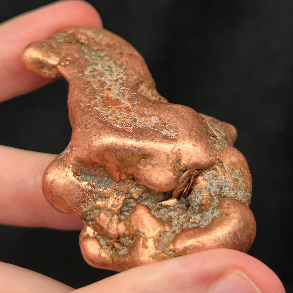 Unique 100% Natural Native Copper Nugget 129g