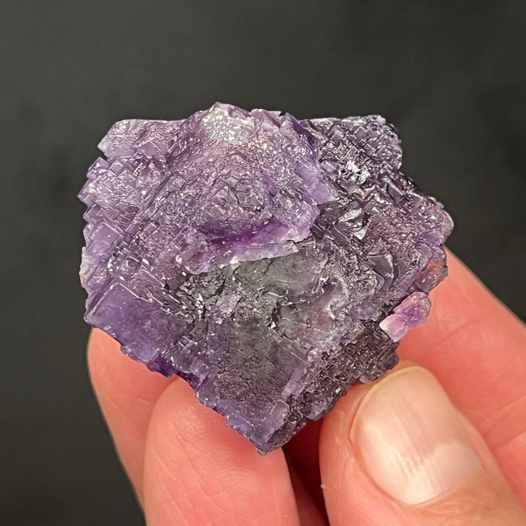 This mineral is highly sought after by collectors. Complete or enhance your fluorite collection with this excellent piece from the Zogno Mine, Bergamo, Italy.