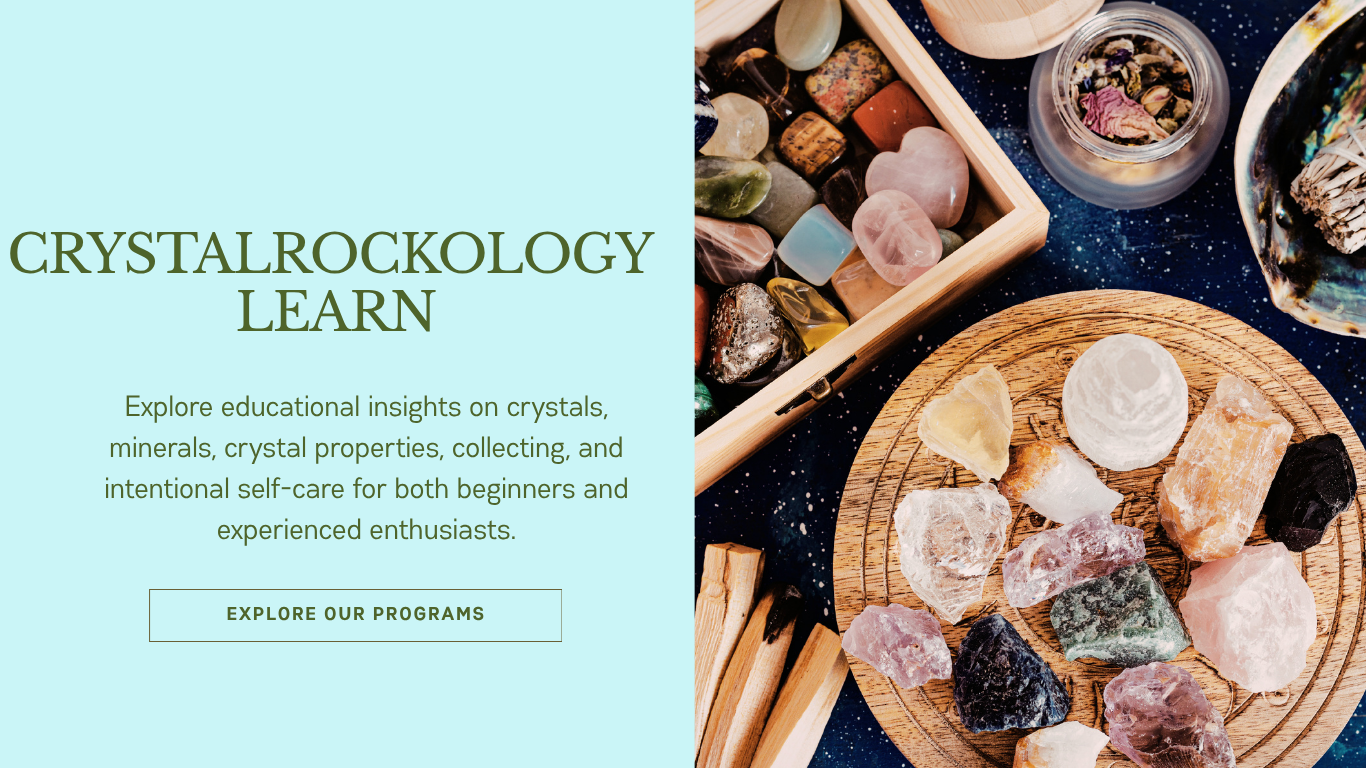 CrystalRockology Education Learn About Crystals, Minerals, Stones