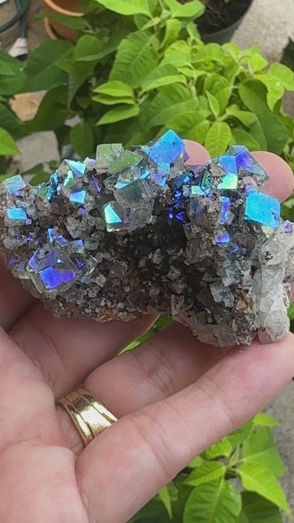 Angel Aura Fluorite Crystal