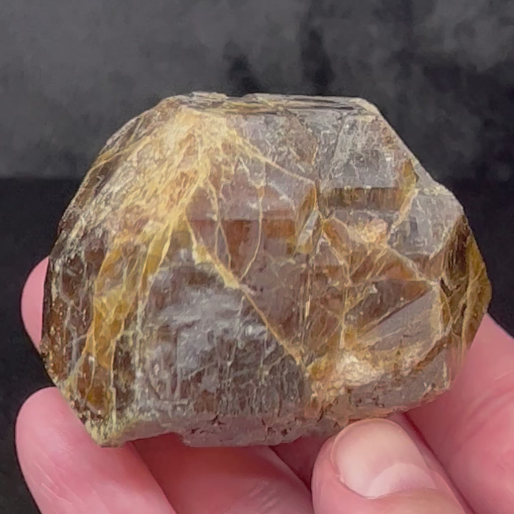 Releasing from our personal collection, this Vesuvianite is a fine example of the type, in that the majority of the faces on each termination exhibit mostly smooth and very lustrous faces with well defined edges. 