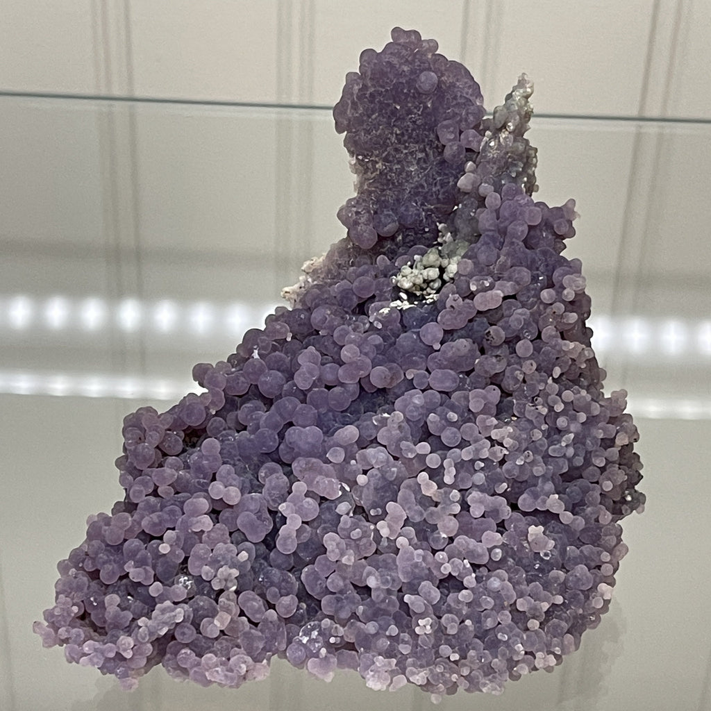 The source for this Quartz var. Amethyst "Grape Agate" is the Mamuju Regency, West Sulawesi Province, Indonesia.