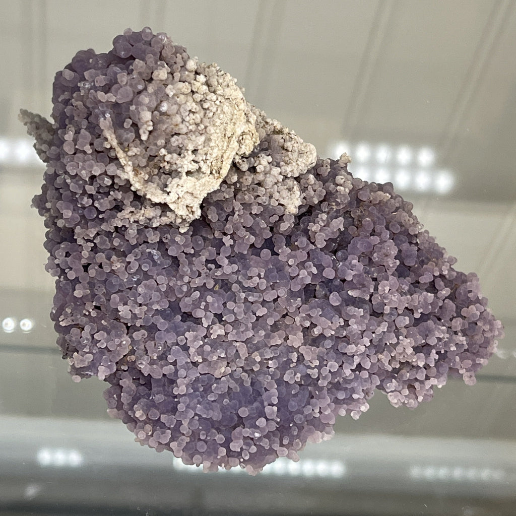 The source for this Quartz var. Amethyst "Grape Agate" is the Mamuju Regency, West Sulawesi Province, Indonesia.